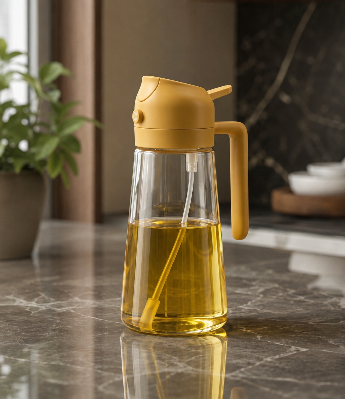 Olive Oil Sprayer Bottle - Mess-Free Kitchen Mist