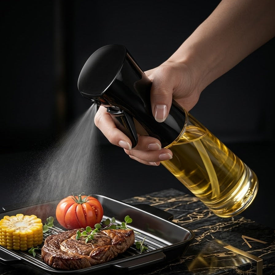 Olive Oil Sprayer Bottle - Mess-Free Kitchen Mist